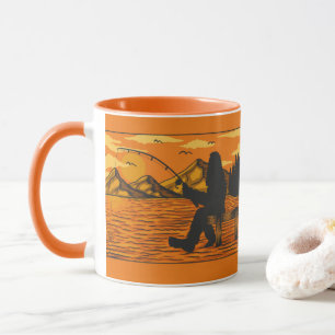 Mug Bigfoot Quai Pêche Sunset Lake
