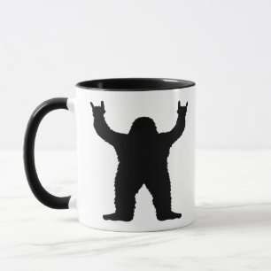 Mug Bigfoot Rock On
