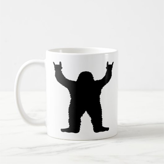 Mug Bigfoot Rock On (Gauche)
