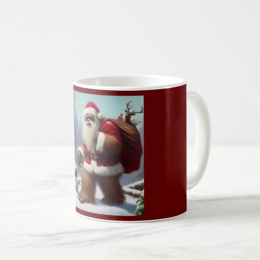 Mug Bigfoot Santa Claus (Devant droit)