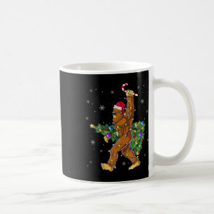 Mug Bigfoot sapin de Noël éclaire les amateurs de sasq