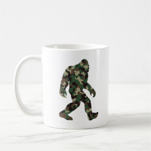 Mug Bigfoot Sasquatch Camo
