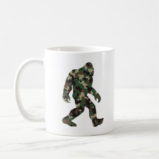 Mug Bigfoot Sasquatch Camo (Gauche)