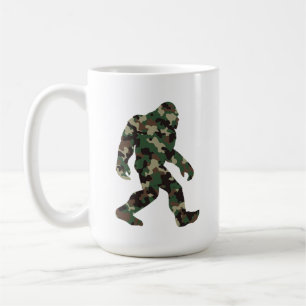 Mug Bigfoot Sasquatch Camouflage