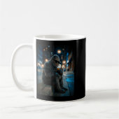 Mug Bigfoot sasquatch drinking iced coffee funny anima (Gauche)