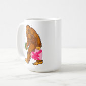 Mug Bigfoot Sasquatch Funny Valentines Jour Amour (Devant gauche)