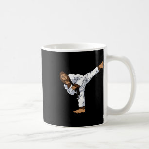 Mug Bigfoot Sasquatch Karaté Taekwondo Kickboxing Kara