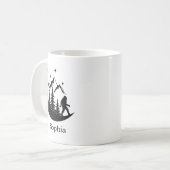 Mug BigFoot Sasquatch Squatchs Extérieur Nature Custom (Devant gauche)