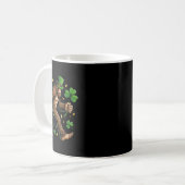 Mug Bigfoot St Patrick Funny Sasquatch Saint Patte (Devant gauche)
