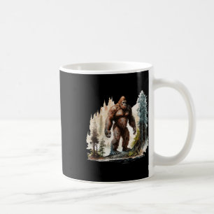 Mug Bigfoot Vintage Rétro Années 70 Forêt Sasquatch Ra