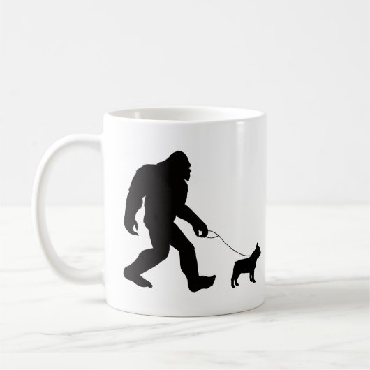 Mug Bigfoot Walking French Bulldog (Gauche)