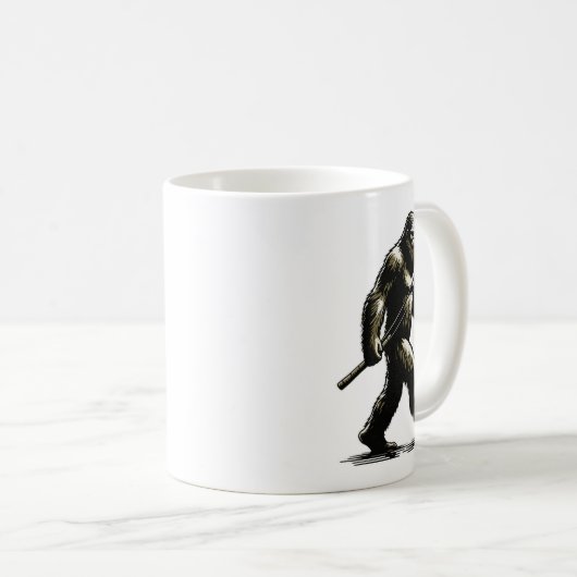 Mug Bigfoot Walleye Hunting Angler Sasquatch Walleye F (Devant droit)