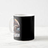 Mug Bigfoots Drôle De Pêche Cadeaux Pour Hommes Bquatc (Devant gauche)