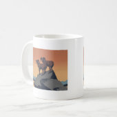 Mug Bighorn Sheep American West Wildlife (Devant gauche)