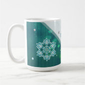 Mug Bijoux de flocon de neige 3D (Gauche)