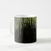 Mug Bijoux feuille Mariage vert ID830 (Devant gauche)