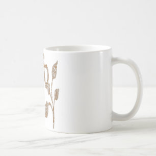 Mug Bijoux gravés par argent de l'or n de