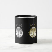 Mug Bijoux Ladybugs Gold Silver Diamond (Centre)