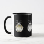 Mug Bijoux Ladybugs Gold Silver Diamond (Gauche)
