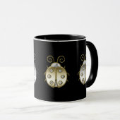 Mug Bijoux Ladybugs Gold Silver Diamond (Devant droit)