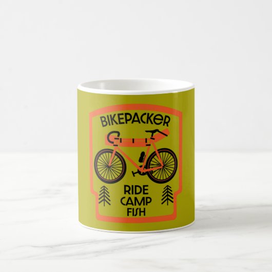 Mug Bikepacker Poisson Et Camp (Centre)