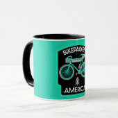 Mug Bikepacking Amérique (Devant gauche)