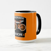 Mug Bikepacking Europe (Devant droit)