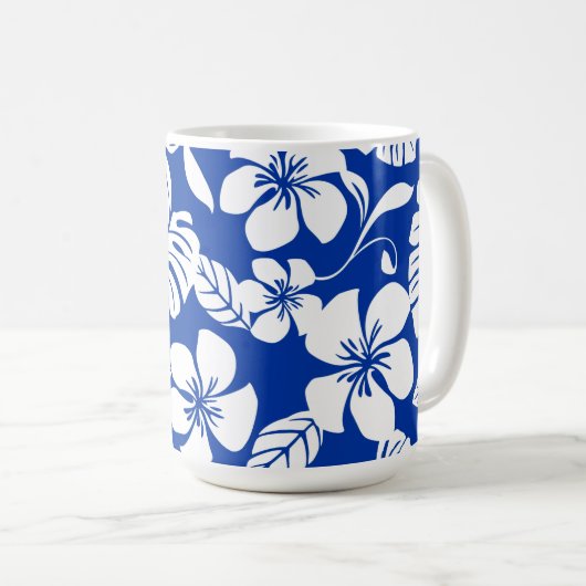MUG BIKINI ROSE (BLEU ROYAL) (Devant droit)