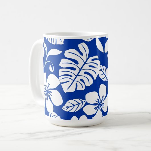 MUG BIKINI ROSE (BLEU ROYAL) (Devant gauche)