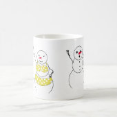 Mug Bikini Time Bonhommes de neige (Centre)