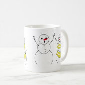 Mug Bikini Time Snowmen (Devant droit)