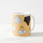 Mug Bikini tropical : Motif d'été à main (Devant droit)