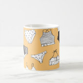 Mug Bikini tropical : Motif d'été à main (Centre)