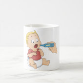 Mug Bilan de la température du bébé Santé pédiatrique (Centre)