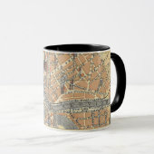 Mug Bilbao Espagne Ancienne Carte (Devant droit)