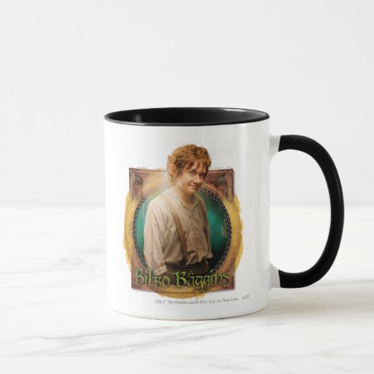 Mug BILBO BAGGINS™ Caractère avec nom (Droite)