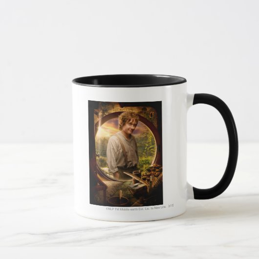Mug BILBO BAGGINS™ dans le collage de bordures (Droite)