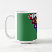 Mug Billard / Ballons de piscine : Musique personnalis (Gauche)