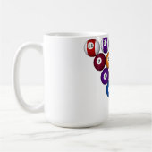 Mug Billard / Ballons de piscine : Musique personnalis (Gauche)