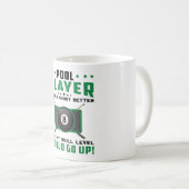 Mug Billard de billard de piscine 8 Billard de boules  (Devant droit)