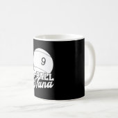 Mug Billard de piscine 8 balles Billard Billard (Devant droit)