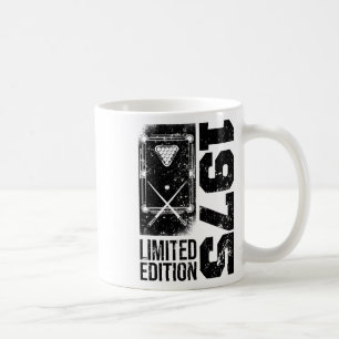 Mug Billard Snooker-gamer Vintage 1975 Birthday Pool