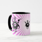 Mug billard. tribal. (Devant gauche)