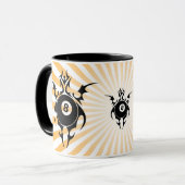 Mug billards. tribal (Devant gauche)