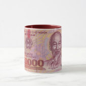 Mug Billet de banque 01 du Vietnam (Centre)