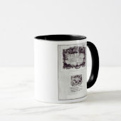 Mug Billet d'entrée pour la boule à Versailles (Devant droit)