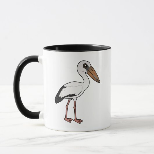 Mug Billet d'ouverture asiatique Birdorable (Gauche)