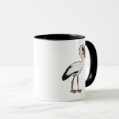 Mug Billet d'ouverture asiatique Birdorable (Devant droit)