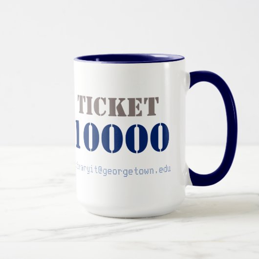 Mug Billet du LIT 10K (Droite)