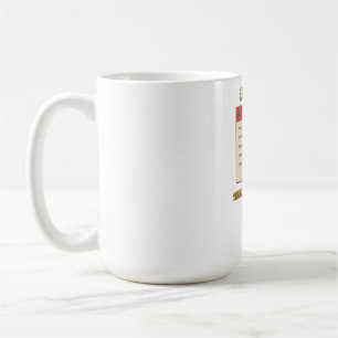 Mug Billet informatique festif toujours ouvert
